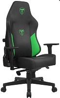 Игровое кресло Tline Grand, класс4 чёрный/зеленый