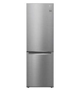 Холодильник LG GBB61PZJMN (V+ / Объем - 341 л / Высота - 186см / A++ / Серебристый / NoFrost / DoorCooling+™ / Smart Inverter™) холодильник lg gbb72pzvcn1 объем 384 л высота 203см a нерж сталь total nofrost smart inverter™ fresh converter™ door cooling™