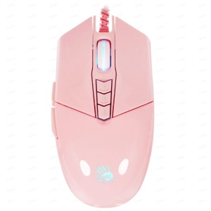 цена Мышь A4Tech Bloody P91s Optical (8000dpi) USB Pink Activated