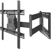Кронштейн для ТВ ONKRON M7L чёрный, для 40"-75", наклон 15°, поворот 180°, нагрузка до 65 кг, расстояние до стены 100-711 мм