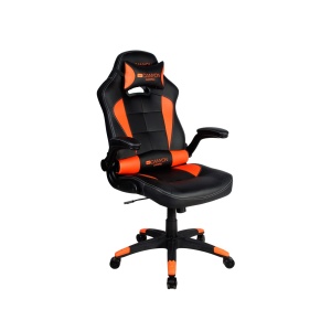 Игровое кресло CANYON Vigil GС-2 Чёрно-оранжевое, газлифт 4 класса, макс. вес - до 130 кг игровое кресло canyon deimos gc 4 чёрно оранжевое макс вес до 150 кг