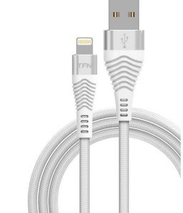 Кабель TFN FORZA Lightning - USB, 1 метр, белый (TFN-CFZLIGUSB1MWH) кабель tfn micro usb usb 1 метр белый tfn cmicusb1mwh
