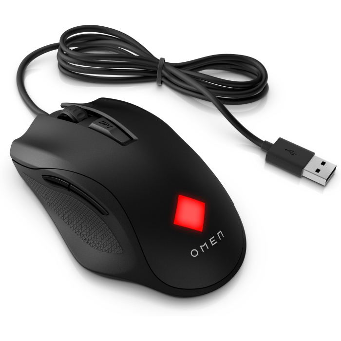 Игровая мышь HP OMEN Vector Essential Mouse / 200-7200dpi / 6 кнопок / программируемая / подсветка (8BC52AA)