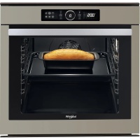 Духовой шкаф Whirlpool AKZM 8480 S (73 л / до 250 °C / Шампань, стекло / Пиролиз / Гриль / Телескоп. напр. / сенсорный экран / SoftClosing / A+)