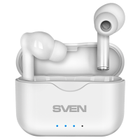 Беспроводные наушники с микрофоном SVEN E-701BT TWS Bluetooth Белый