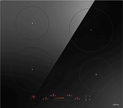 Поверхность индукционная Elica PRIMIS 604 BL (Черная / 4 конфорки (1,2/1,5/1,2/1,5кВт) / Booster / Warming Mode / 7.2кВт)
