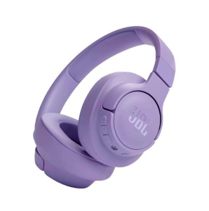 цена Беспроводные наушники с микрофоном JBL T720BT, Bluetooth 5.3, 20 Гц-20000 Гц, 32 Ом,100 дБ, Purple
