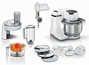 Кухонный комбайн Bosch MUMS2EW40 (700Вт / 3.8л / блендер, соковыжималка, мясорубка, терка, венчик)    Кухонный комбайн Bosch MUMS2EW40 (700Вт / 3.8л / блендер, соковыжималка, мясорубка, терка, венчик)