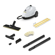 Пароочиститель Karcher SC 2 EasyFix (напольный/ 1500 Вт/ бак - 1000 мл, 40 г/мин/ 3.2 Бар)   Пароочиститель Karcher SC 2 EasyFix (напольный/ 1500 Вт/ бак - 1000 мл, 40 г/мин/ 3.2 Бар)