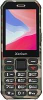 Телефон мобильный Xenium X300, зеленый камуфляж