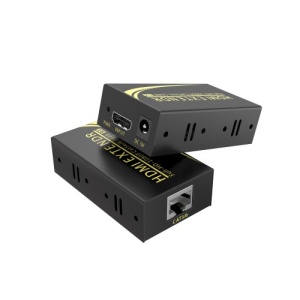 Удлинитель HDMI по витой паре UTP Cat6 50м KS-is KS-430 20 км hdmi волоконно оптический usb kvm удлинитель видео передатчик приемник hdmi loop over sc волоконный кабель для ps4 ps5 dvd пк для тв монитора