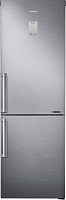 Холодильник Samsung RB33J3515S9/EF (Объем - 339 л / Высота - 185 см / Нерж. сталь / Multi-Flow / NoFrost / Digital Inverter)