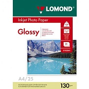 Бумага глянцевая A4 Lomond 130г/м2, 50лист. (0102017)   Бумага глянцевая A4 Lomond 130г/м2, 50лист. (0102017)