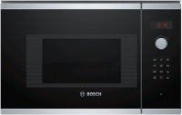 Микроволновая печь встраиваемая Bosch BEL523MS0 (Serie4 / черный/нерж / 20л / ширина - 59,4 см / 800Вт / AutoPilot8)