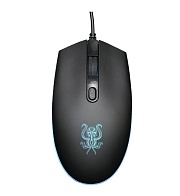 Проводная игровая мышь Oklick 706G Octa, (Проводная 1.5м/1600 dpi), Черная