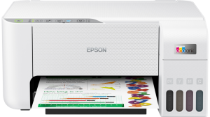 МФУ EPSON L3256 White /А4/4-цв/СНПЧ/USB+WiFi/розетка UK/EU [чернила 103-C13T00S14A/S24A /S44A/S34A ] мфу epson l4260 а4 4 цв копир принтер сканер duplex usb wifi direct