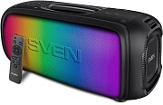 Беспроводная портативная колонка SVEN PS-860 / 100W / TWS / microSD / USB / FM / Bluetooth /  Батарея 5400mAh / LED подсветка  / караоке /
