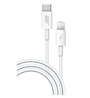 Кабель Borasco Lightning - Type-C, 1м, Белый