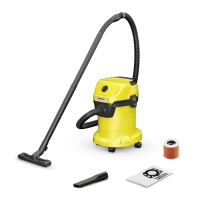 Пылесос Karcher WD 3 V-17/4/20 1.628-127.0 (1000 Вт, мусоросборник 17 л, желтый)