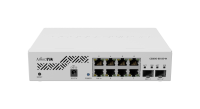 Коммутатор Mikrotik CSS610-8G-2S+IN 8-портовый гигабитный коммутатор PoE с 2 портами 10G SFP+