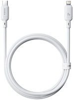 Кабель Baseus Silky Series Lightning - Type-C, 1м, (20W), Белый