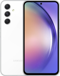 Смартфон Samsung Galaxy A54 5G 6/128 ГБ (SM-A546E), белый смартфон samsung galaxy a54 sm a546e 128gb 6gb белый 3g 4g