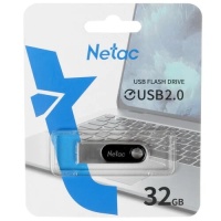 Память USB2.0 Flash Drive  32Gb Netac U278  [NT03U278N-032G-20PN] Чёрный