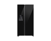Холодильник Side by Side Samsung RS70F64KEB (Объем - 635 л / Высота - 178.6см / Чёрное стекло / Total NoFrost / Mono Cooling / Wi-Fi / диспенсер)  Чёрный Холодильник Side by Side Samsung RS70F64KEB (Объем - 635 л / Высота - 178.6см / Чёрное стекло / Total NoFrost / Mono Cooling / Wi-Fi / диспенсер) Чёрный