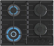 DSP Поверхность газовая Gorenje GTW642SYB (Simplicity 2.1 / черный / закаленное стекло / чугун / WOK)