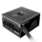 Блок питания Thermaltake 850W Smart BM3 полумодульный (80+ Bronze, 20+4 pin, 2x 4+4 pin CPU, 12VHPWR, 4x 6+2 pin PCI-E, Smart Zero Fan, 120mm Fan)