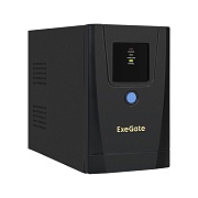 ИБП On-line ExeGate PowerExpert ULS-1000.LCD.AVR.6C13.USB.RS232.SNMP.2U (1000VA/1000W, On-Line, PF=1, LCD, 6*C13, RS232, USB, SNMP-slot, батарея 12V 7
