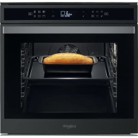 Духовой шкаф Whirlpool W6 OM4 4S1 P BSS (73 л / до 250 °C / Антрацит / Пиролиз / Гриль / Телескоп. напр. / SoftClose / A+)