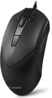 Мышь SVEN RX-100 USB 1000/2000/3000/4000dpi black 