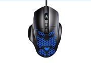 Проводная игровая мышь AULA F812, (Проводная 1.5м/7200 dpi), Черная