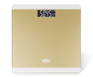 Весы электронные напольные HOLT HT-BS-008 gold мясорубка holt ht mg 008 800 вт 1 6 кг мин серый
