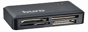 Считыватель Card reader Buro BU-CR-151 USB 2.0 MMC, MS, MS Duo, MS Micro M2, MS Pro/Pro Duo, RS-MMC, SD, SDHC, TF, micro/mini-SD, xD-Picture Card, CF