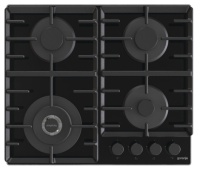 Поверхность газовая Gorenje GTW642SYB (Simplicity 2.1 / черный / закаленное стекло / чугун / WOK) Чёрный