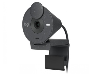 Веб камера Logitech Brio 305 1080p/30fps, угол обзора 70°, USB Type-C (960-001469) dsp веб камера logitech meetup 2160p 30fps угол обзора 120° 5 кратное цифровое увеличение 960 001102