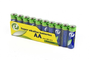 Батарейки Energenie AA Alkaline EG-BA-AASA-01 LR6 (цена за 10 шт.) батарейка energenie 23a alkaline eg ba 23a 01 bl2