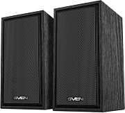 Колонки 2.0 SVEN SPS-509 / 6W / Питание - USB / чёрный / Корпус - дерево (MDF)