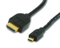 Кабель Micro HDMI - HDMI GEMBIRD (CC-HDMID-10), вилка-вилка, HDMI 2.0, длина - 3 метра