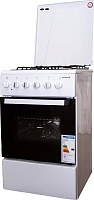 DSP Плита комбинированная Snaige SNFGE-56W (Белая / Духовка - 52 л / газ-контроль конфорок)