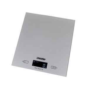 цена Весы кухонные Mesko MS 3145 (электронные/ платформа/ предел 5 кг/ точность 1 г/ тарокомпенсация/ серый)