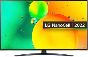 Телевизор LG 50NANO763QA UHD 4K WebOS SMART TV NanoCell телевизор lg 65nano753qc uhd 4k webos smart tv nanocell