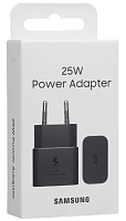 Сетевое зарядное устройство Samsung EP-T2510NBEGEU, (Type-C/25W/3A/PD), Черное