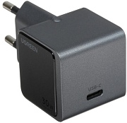 Сетевое зарядное устройство Ugreen X503, (Type-C/3A/30W/PD/QC), Серое (35041)