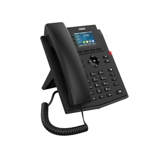 IP-телефон Fanvil X303 офисный, черный, цветной экран