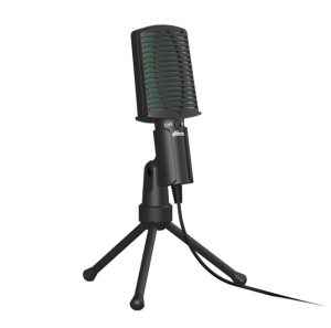 Микрофон Ritmix RDM-126, чёрный-зеленый микрофон ritmix rdm 126 черный зеленый