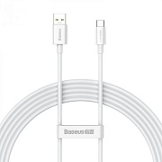 Кабель Baseus Superior Series Type-C - USB, 2м, (65W), Белый