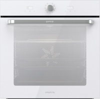 Духовой шкаф Gorenje BOS67371SYW (Simplicity 2.2 / 77 л / до 300 °C / Белый, стекло / AquaClean / PerfectGrill / съемные направляющие / А / IconLED)